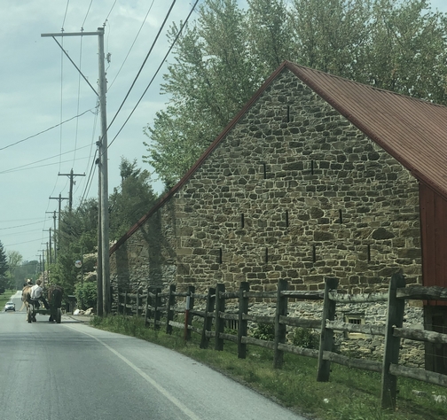 Strasburg Pike barn 5/2/19 (Click to enlarge)