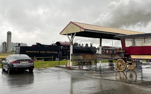 Strasburg Railroad steam engine