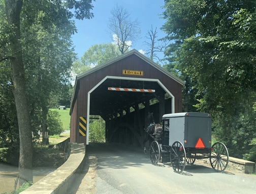 Zook's Mill covered bridge 7/14/19 Click to enlarge