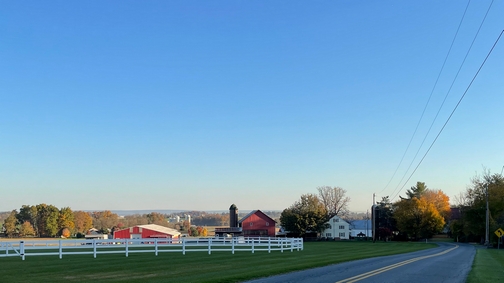 Lebanon County farm scene