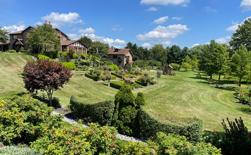 Lebanon County home with landscaping