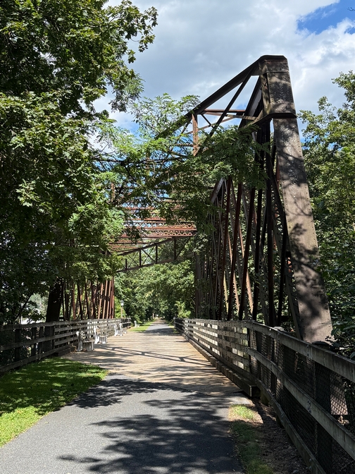 Rail Road bridge on Lebanon Valley Rail Trail