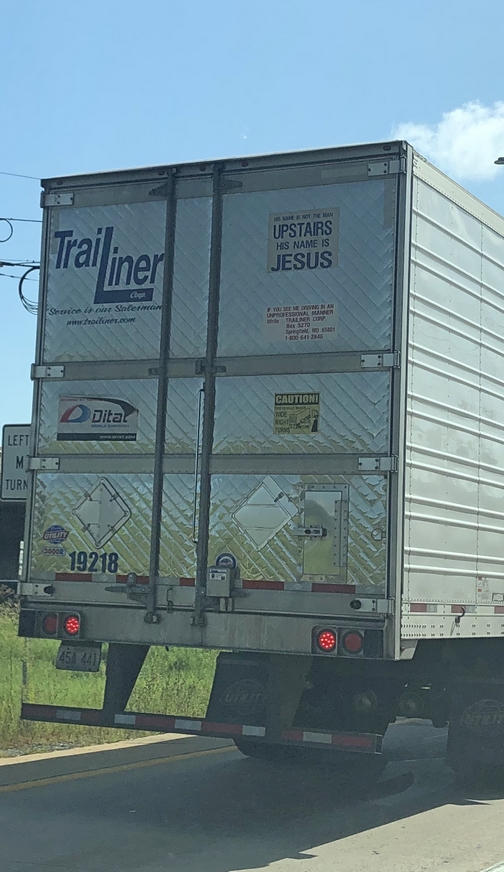 Truck message
