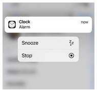 iphone snooze