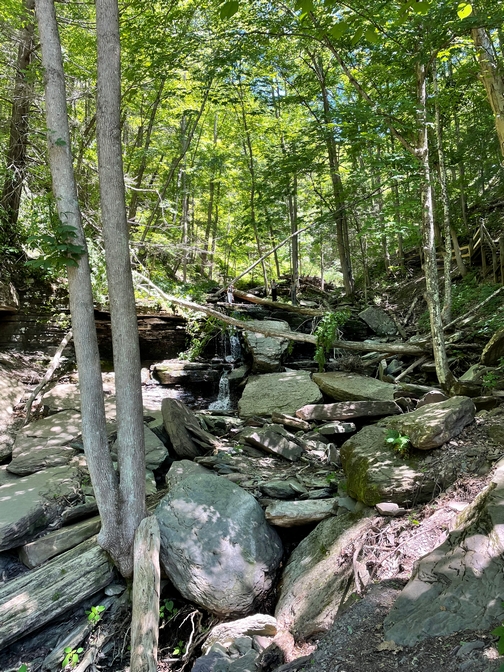 PA grand canyon waterfall