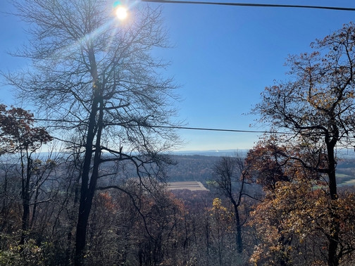 Appalachian Trail overlook near Pine Grove, PA