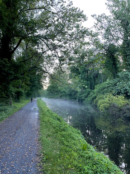Lehigh canal tow path