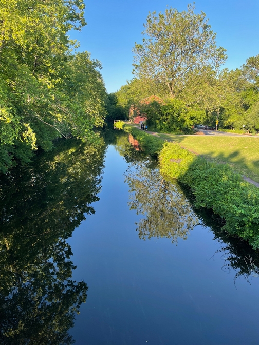 Lehigh canal tow path