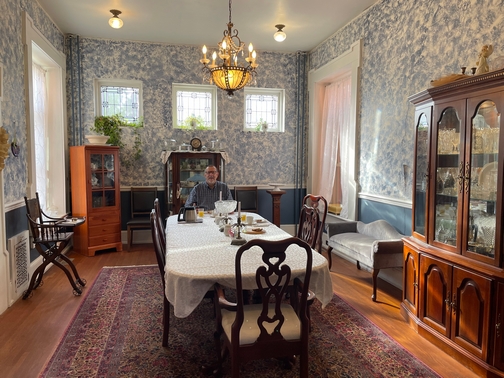 Doctor's Inn Bed and Breakfast dining room, Danville, PA