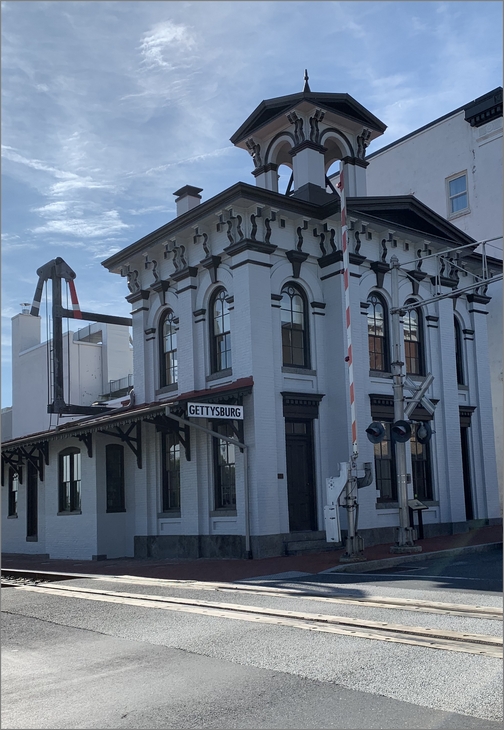 Train station in Gettysburg, PA 4/29/19