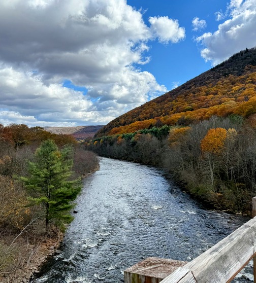 Lehigh River near Jim Thorpe