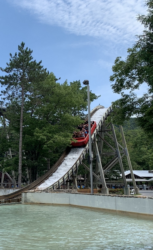 Knoebel's water ride 7/16/19 Click to enlarge