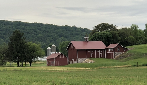 Red barn, Lebanon County PA 6/2/20 (Click to enlarge)