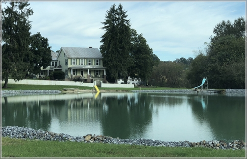 Lebanon County farm pond (10/16/18) click to enlarge