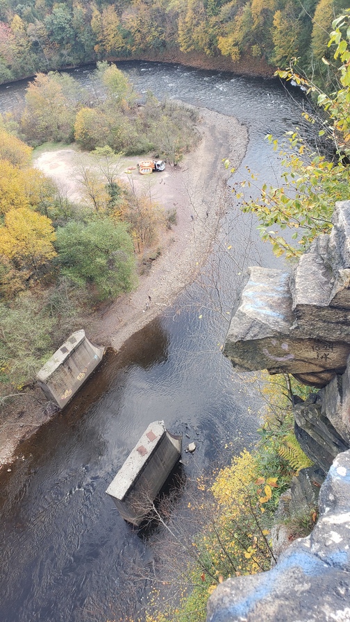 Lehigh Gorge bluff