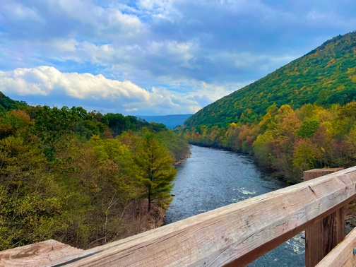 Lehigh River above Jim Thorpe