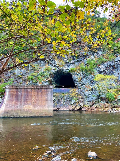 Bluff over Lehigh River