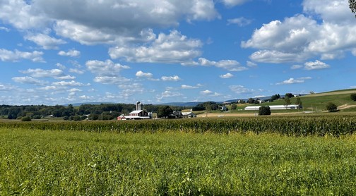 Farm scene near Mifflinburg, PA 9/20/23