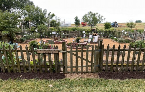 Penn State ag research display garden