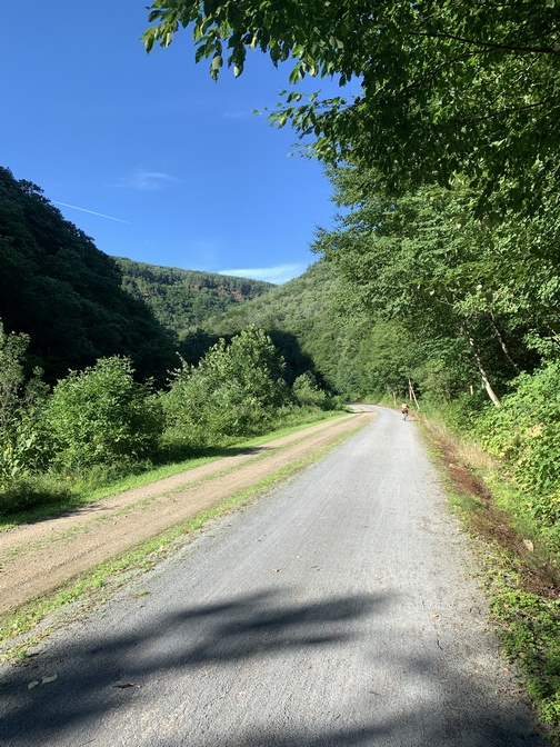 Pennsylvania Grand Canyon, Pine Creek rail trail