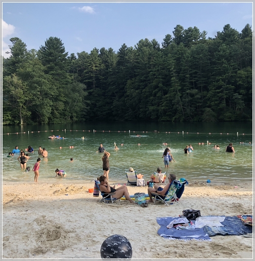 Lake in Pine Grove Furnace State park 8/5/18