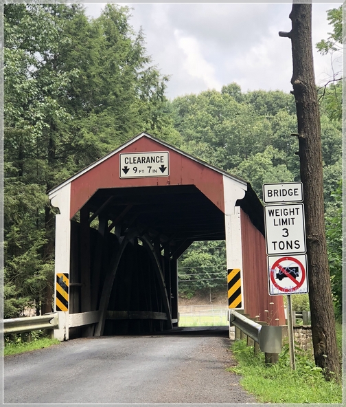 Zimmerman's Covered Bridge, Schuylkill County, PA 7/31/18