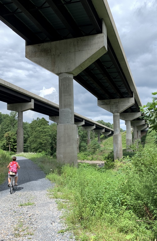 I-81 bridges at Swatara Gap, Blue Mountain 7/28/20