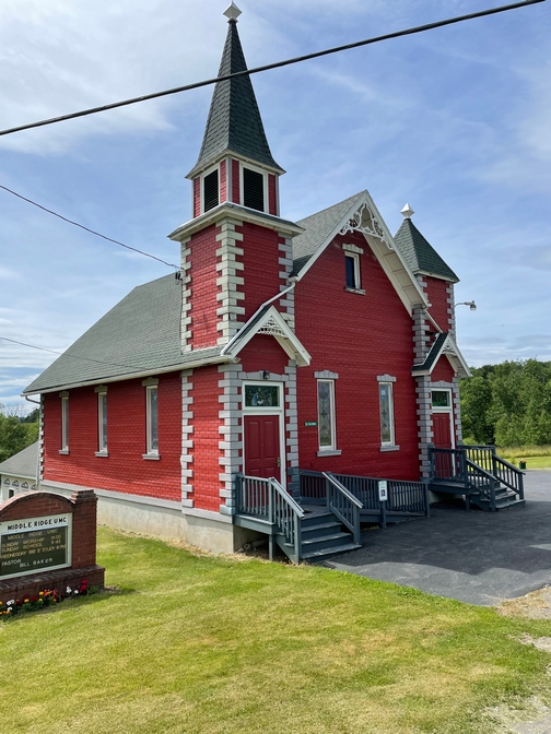 Country church in Tioga County, PA