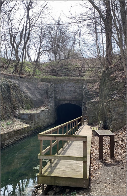 Union Canal tunnel, Lebanon, PA 4/9/19 (Click to enlarge)