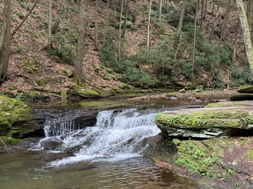 Wykoff Run waterfall