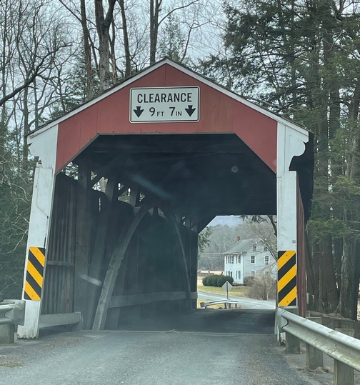 Zimmerman Covered Bridge in southern Schuylkill County