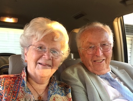 Ed and Gladys Berkey 73rd anniversary