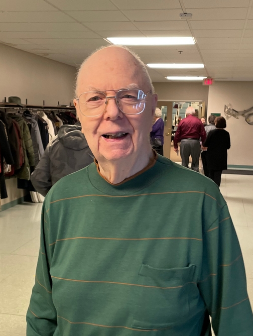 Bill, 96 year old choir member