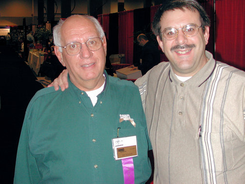 With Jim at conference in Boston 2000