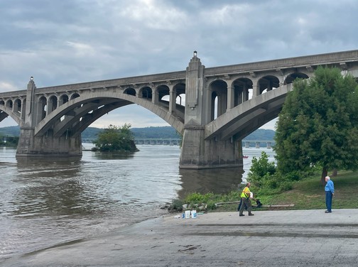 Nick overlooking river Nick overlooking river