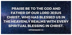 Ephesians 1:3 (image from http://www.heartlight.org)
