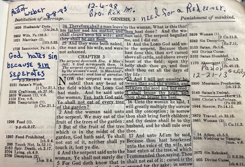 Jeff's annotated Bible