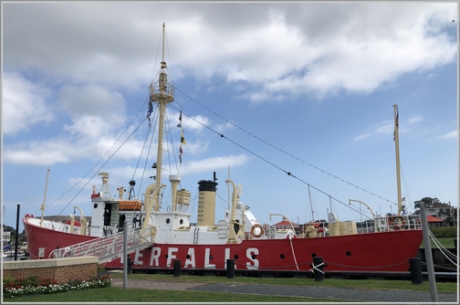 Lighthouse ship "Overfalls" Lewes, DE 10/7/18 (Click to enlarge)