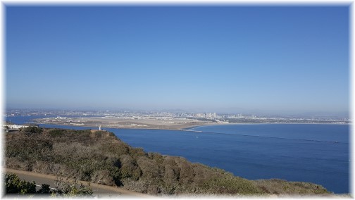 San Diego from Old Point Loma Lighthouse 10/18/16