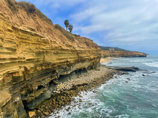 Sunset Cliffs in San Diego