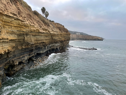 Sunset Cliffs in San Diego