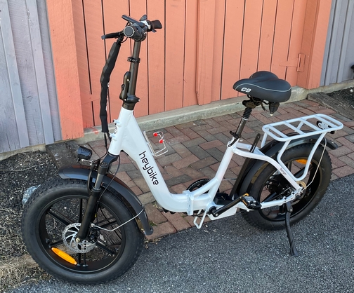 Brooksyne's e-bike