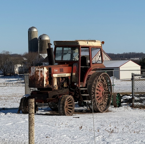 Old tractor