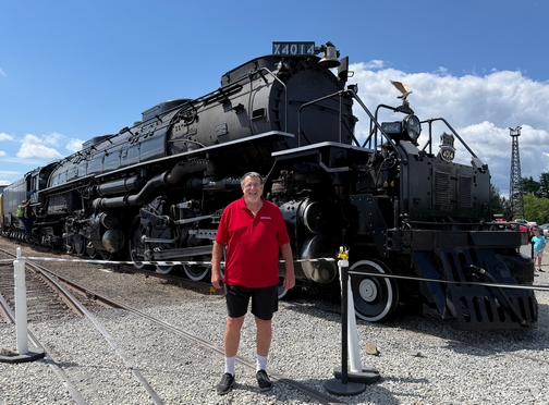 Big Boy steam engine