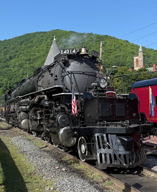 Big Boy steam engine in Jim Thorpe