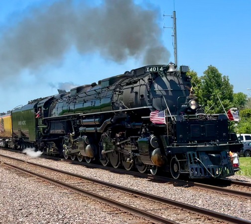 Big Boy steam engine (photo by Steve Ephraim)