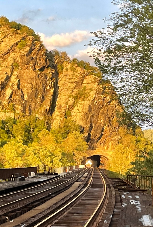 Harpers Ferry rail tunnel