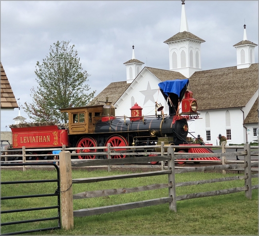 Lincoln funeral train at Ironstone Ranch 9/15/18 (Click to enlarge)