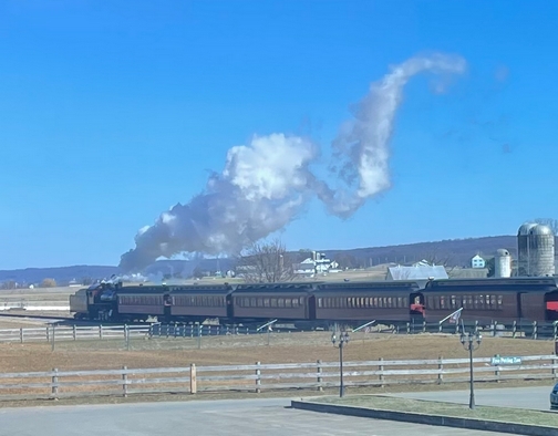 Strasburg Railroad steam train