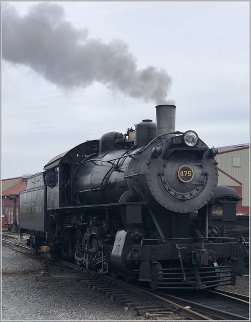 Strasburg Railroad steam engine, Lancaster County, PA 10/14/18 (Click to enlarge)
